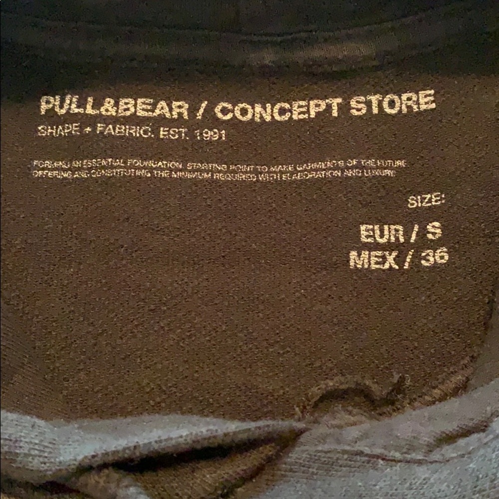 Pull & Bear Camo Hoodie - Picture 2 of 2